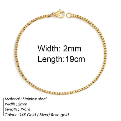 Bracelet Twist Acier Doré