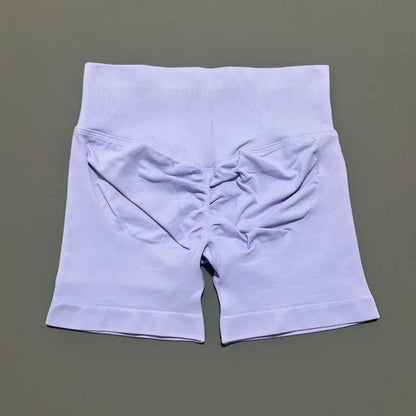 Short de Sport Taille Basse Sans Couture