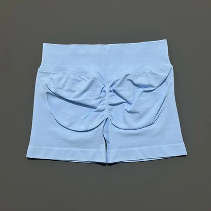 Short de Sport Taille Basse Sans Couture