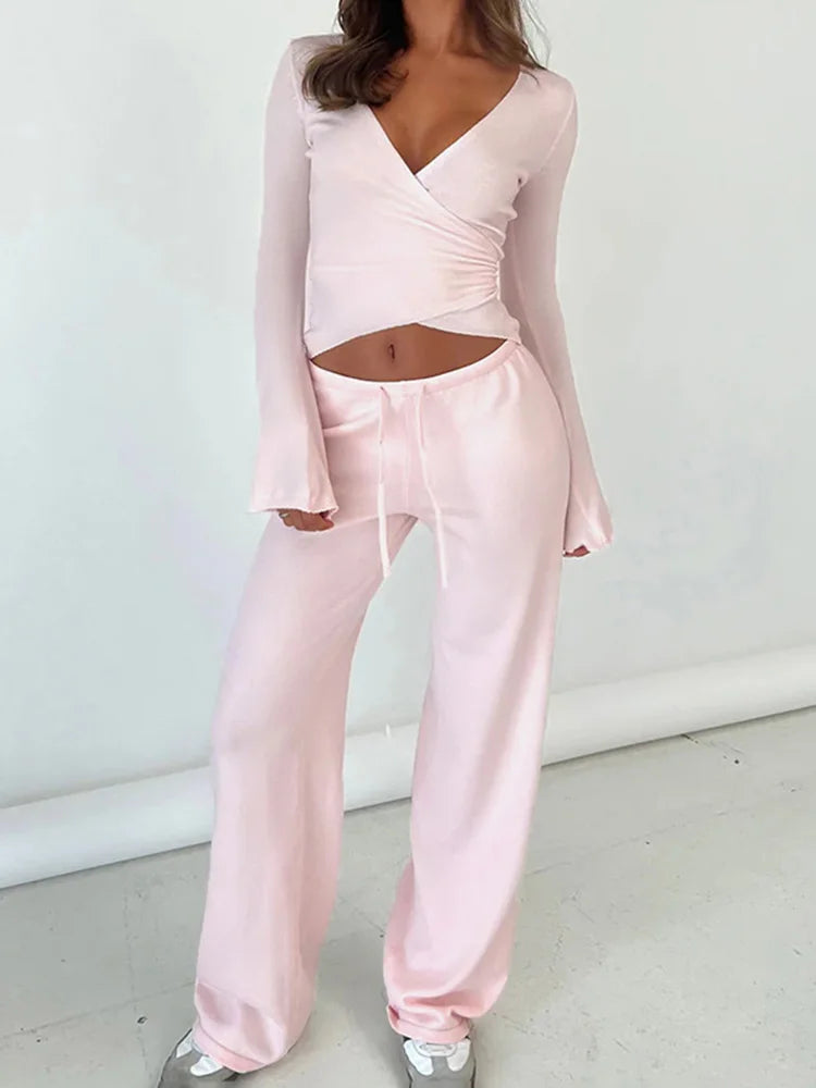 Sweatpants Uni Style Coréen Saylana