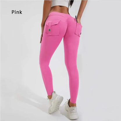 Legging Sport Femme Taille Haute Sans Couture