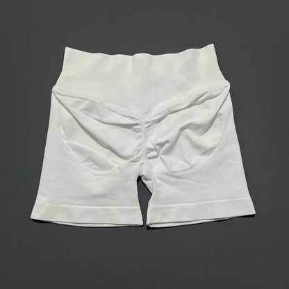 Short de Sport Taille Basse Sans Couture
