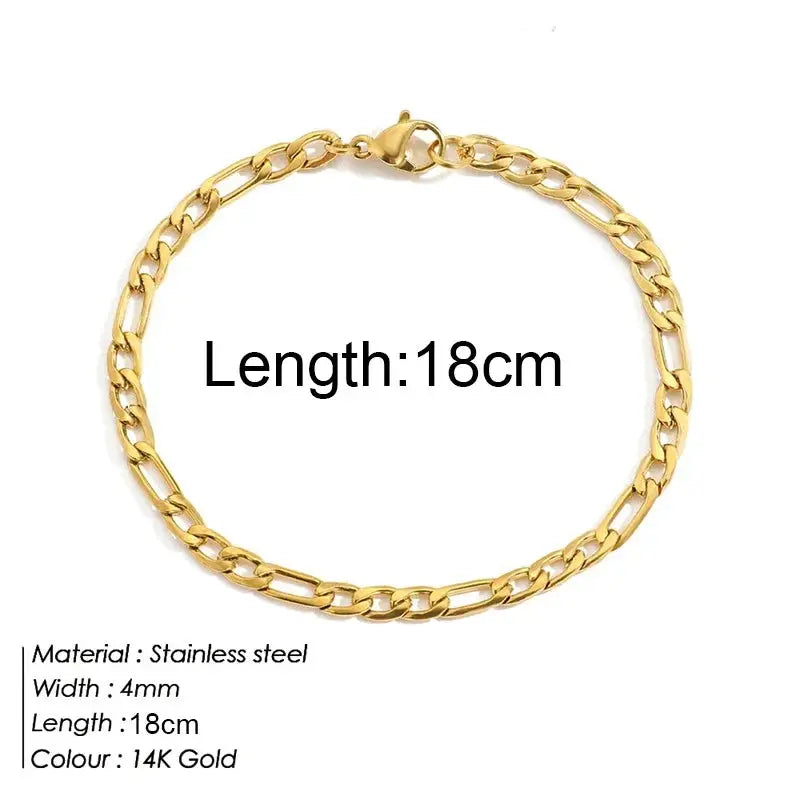 Bracelet Twist Acier Doré