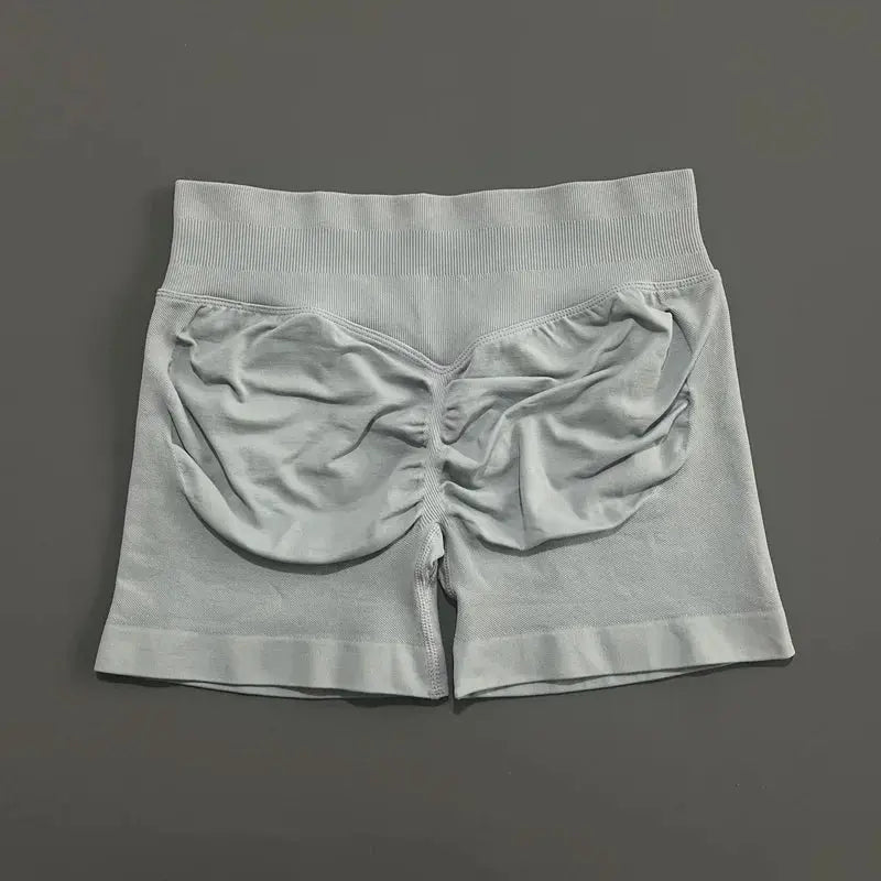 Short de Sport Taille Basse Sans Couture