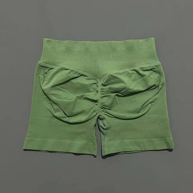 Short de Sport Taille Basse Sans Couture