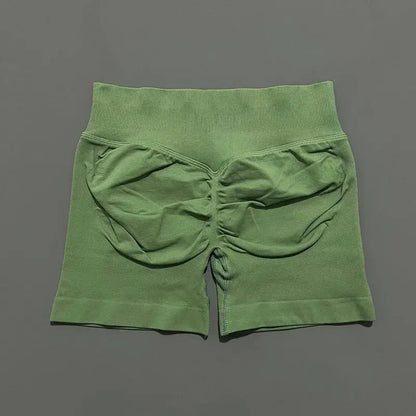 Short de Sport Taille Basse Sans Couture
