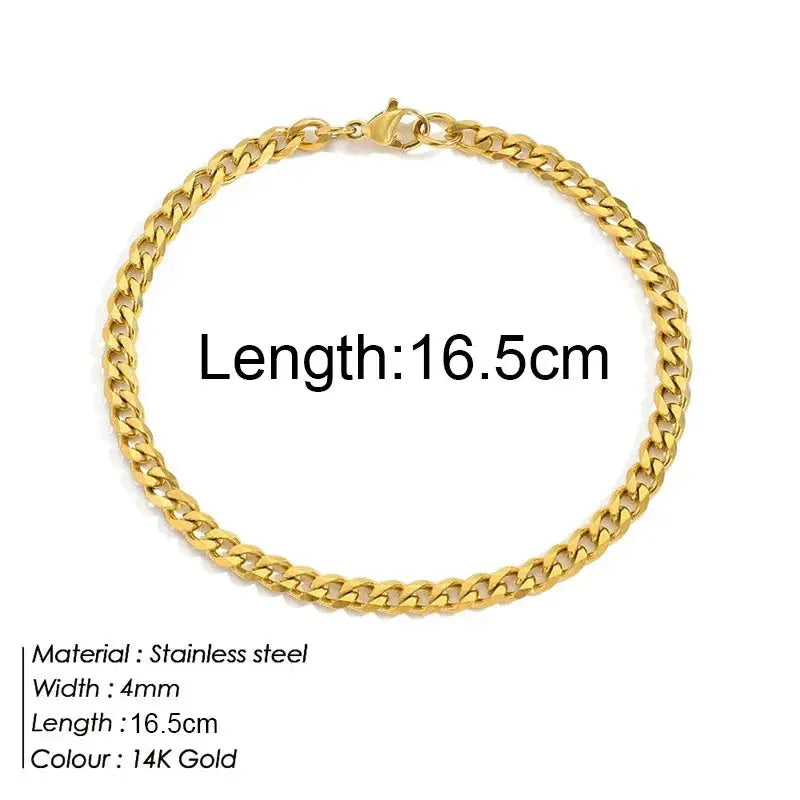 Bracelet Twist Acier Doré