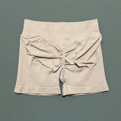 Short de Sport Taille Basse Sans Couture