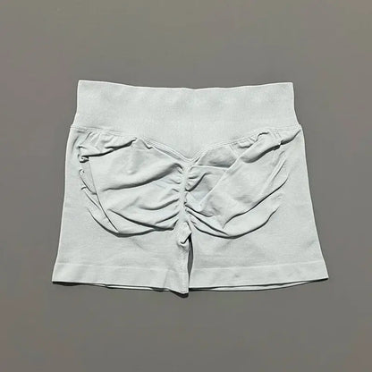Short de Sport Taille Basse Sans Couture