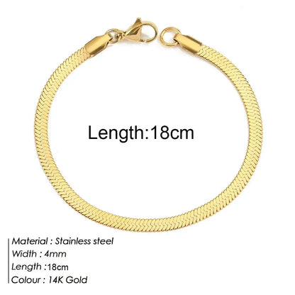 Bracelet Twist Acier Doré