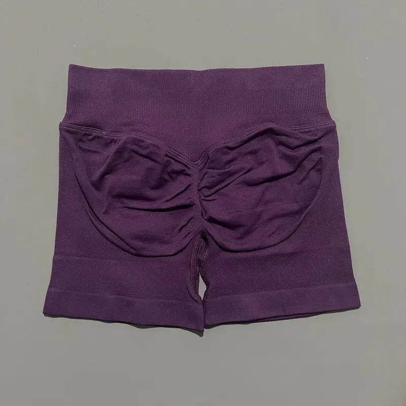 Short de Sport Taille Basse Sans Couture