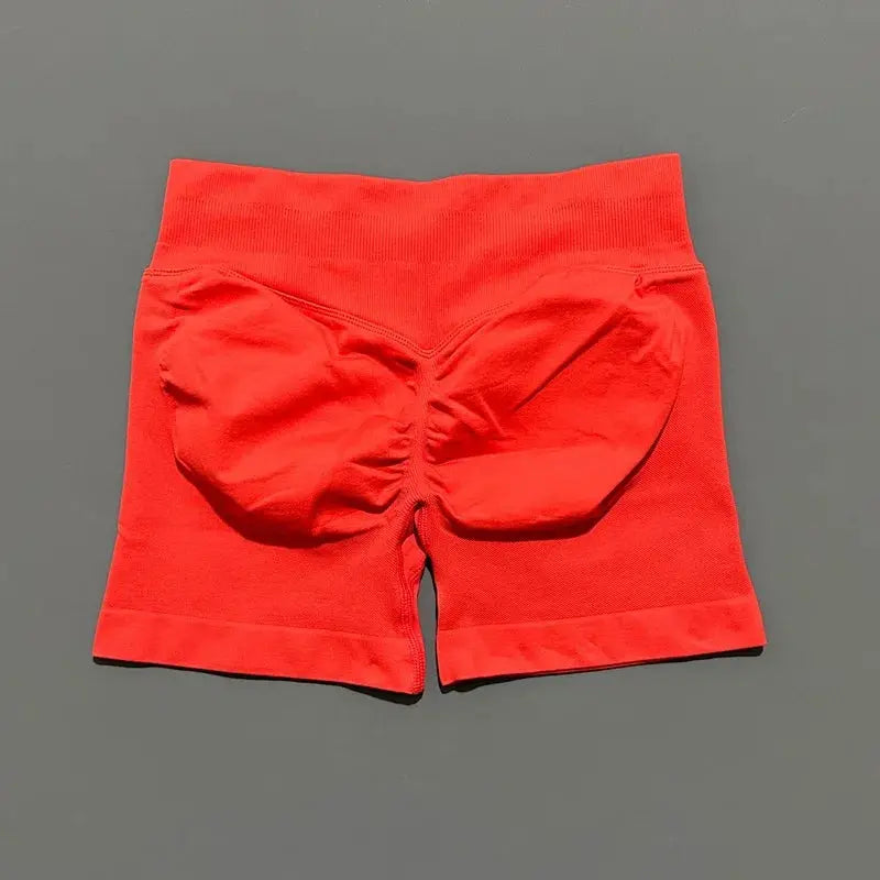 Short de Sport Taille Basse Sans Couture