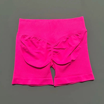 Short de Sport Taille Basse Sans Couture