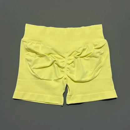 Short de Sport Taille Basse Sans Couture