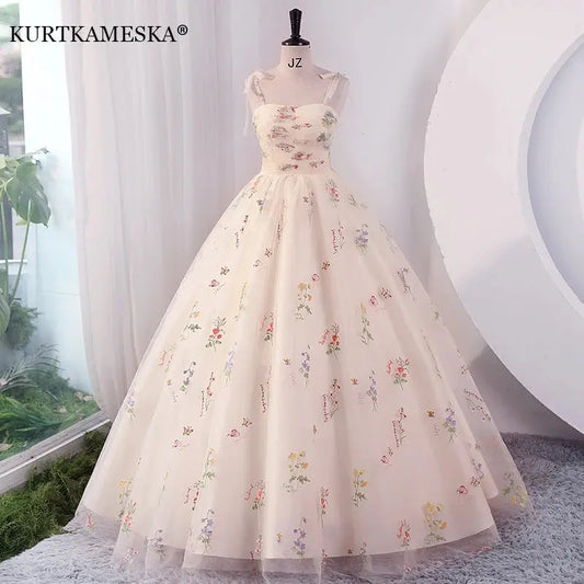 Robe Élégante d’Été pour Mariage et Réception