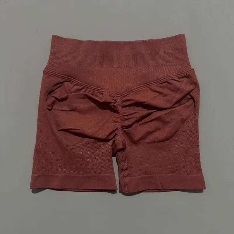 Short de Sport Taille Basse Sans Couture
