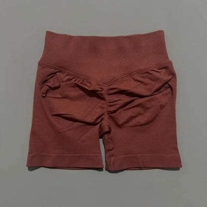 Short de Sport Taille Basse Sans Couture
