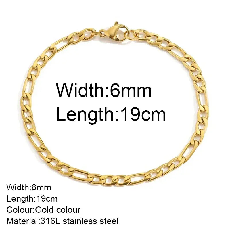 Bracelet Twist Acier Doré