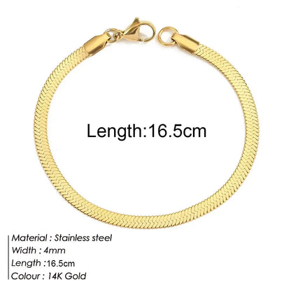 Bracelet Twist Acier Doré