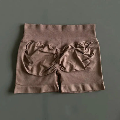 Short de Sport Taille Basse Sans Couture