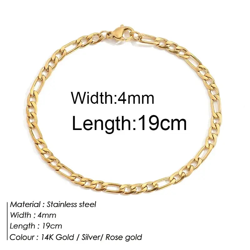 Bracelet Twist Acier Doré