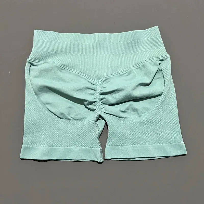 Short de Sport Taille Basse Sans Couture