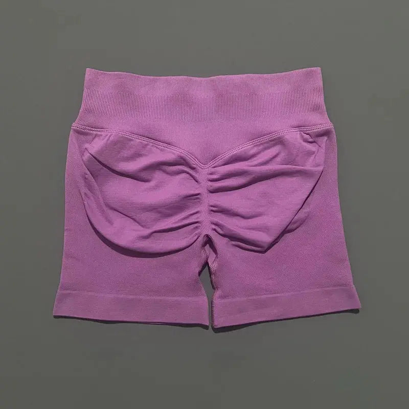 Short de Sport Taille Basse Sans Couture