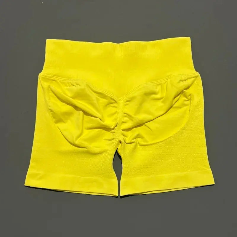 Short de Sport Taille Basse Sans Couture