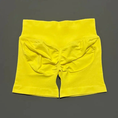 Short de Sport Taille Basse Sans Couture
