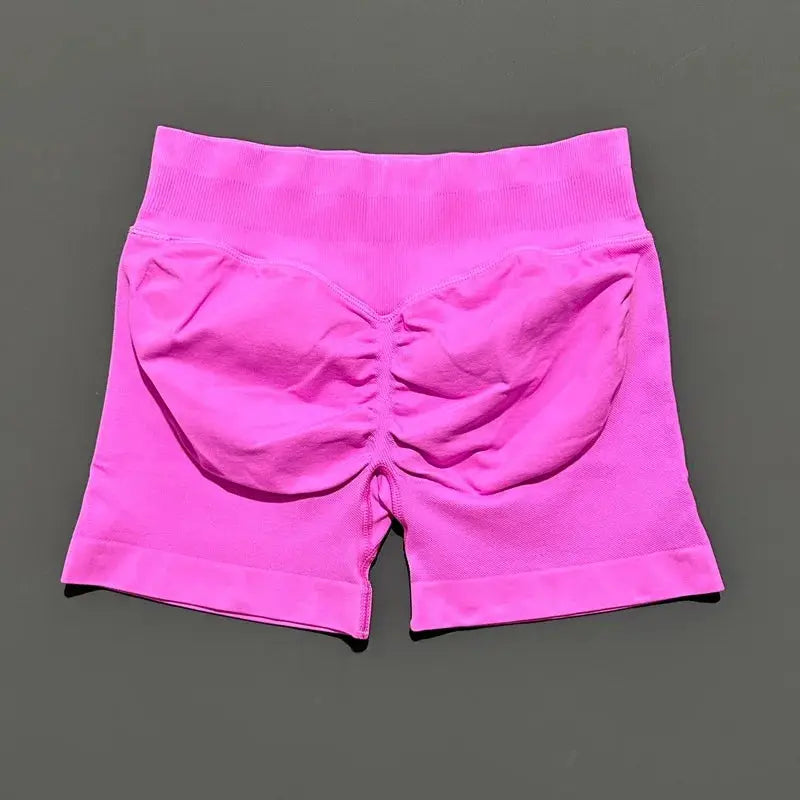 Short de Sport Taille Basse Sans Couture