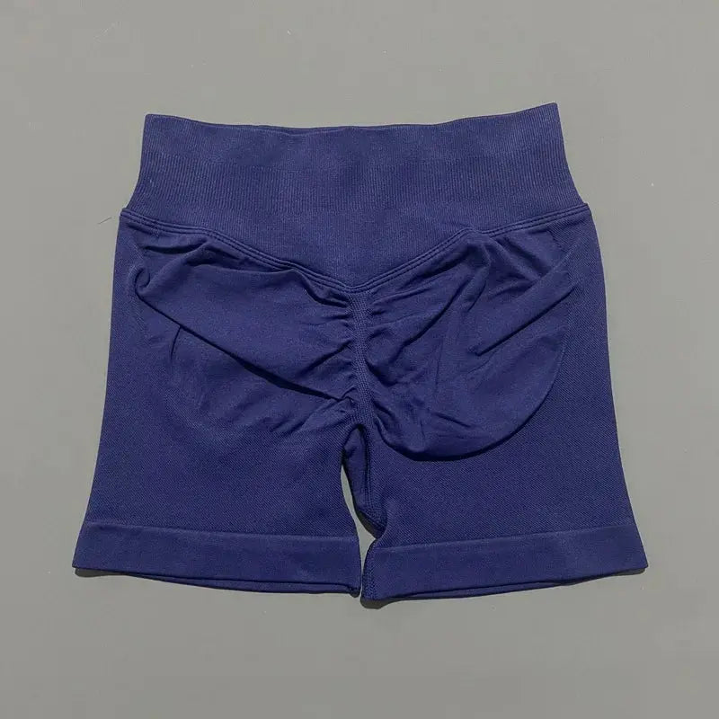 Short de Sport Taille Basse Sans Couture