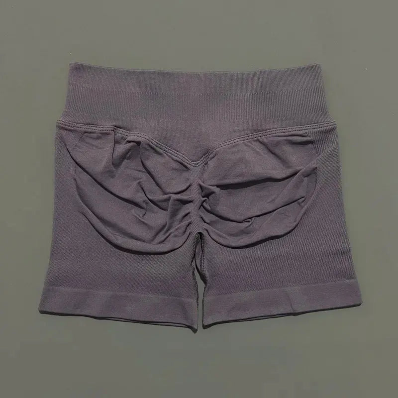 Short de Sport Taille Basse Sans Couture