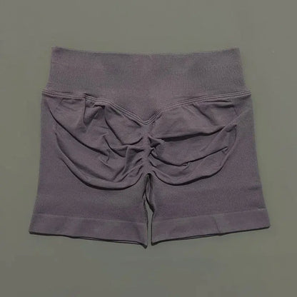 Short de Sport Taille Basse Sans Couture