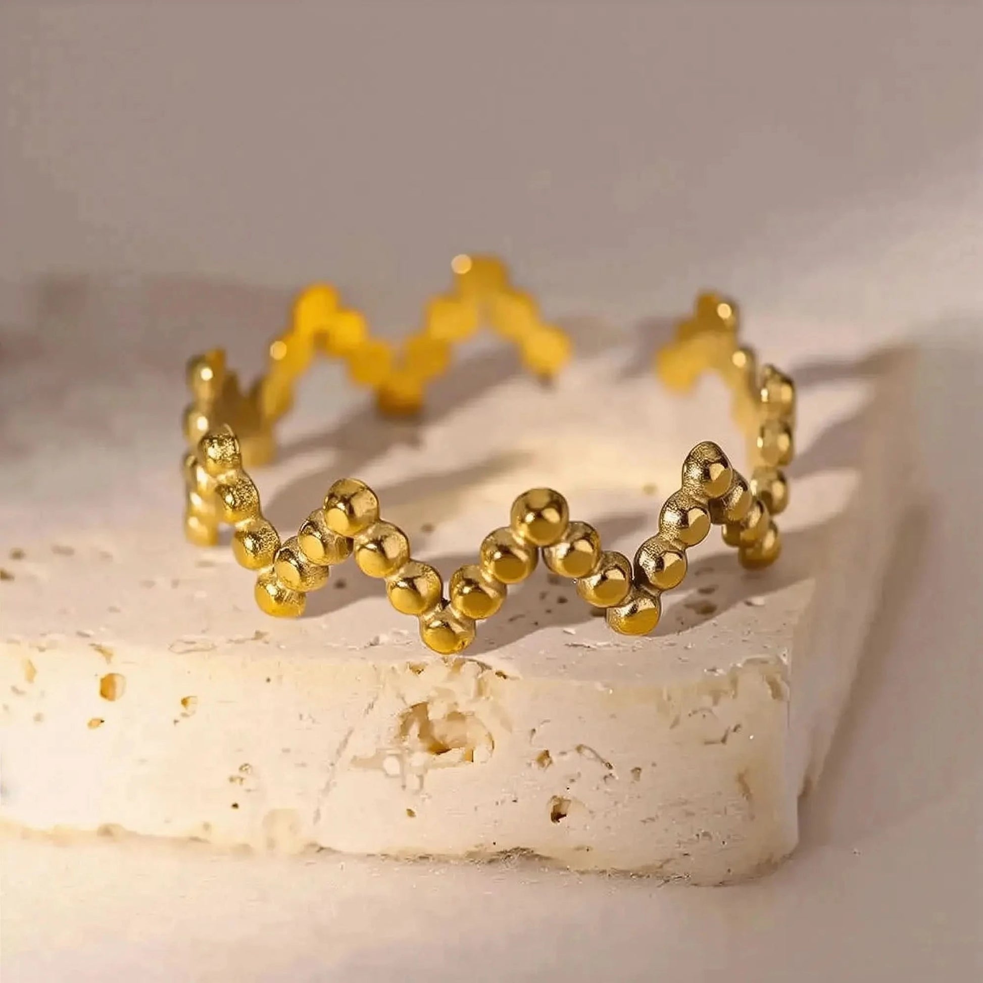 Anneau Inox Mariage Chic - Saylana