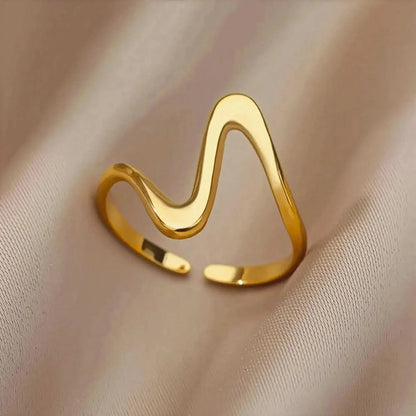 Anneau Inox Mariage Chic - Saylana