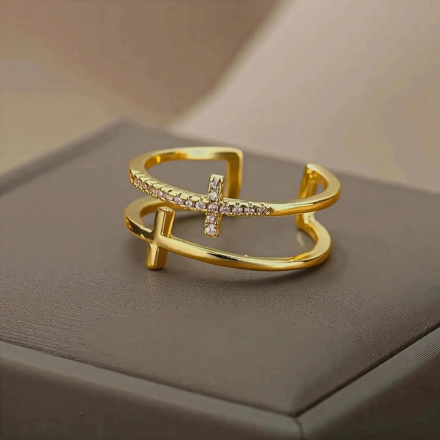 Anneau Inox Mariage Chic - Saylana