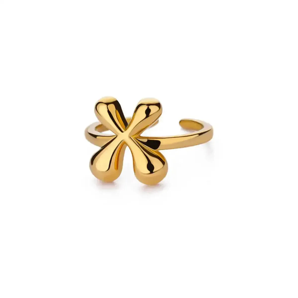 Anneau Ouvert Lettres Bulles Chic-Saylana
