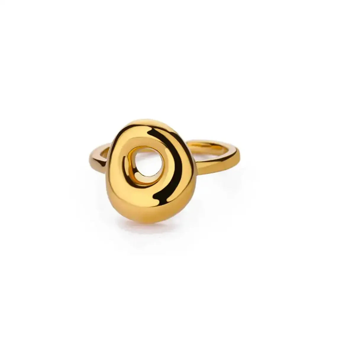 Anneau Ouvert Lettres Bulles Chic-Saylana