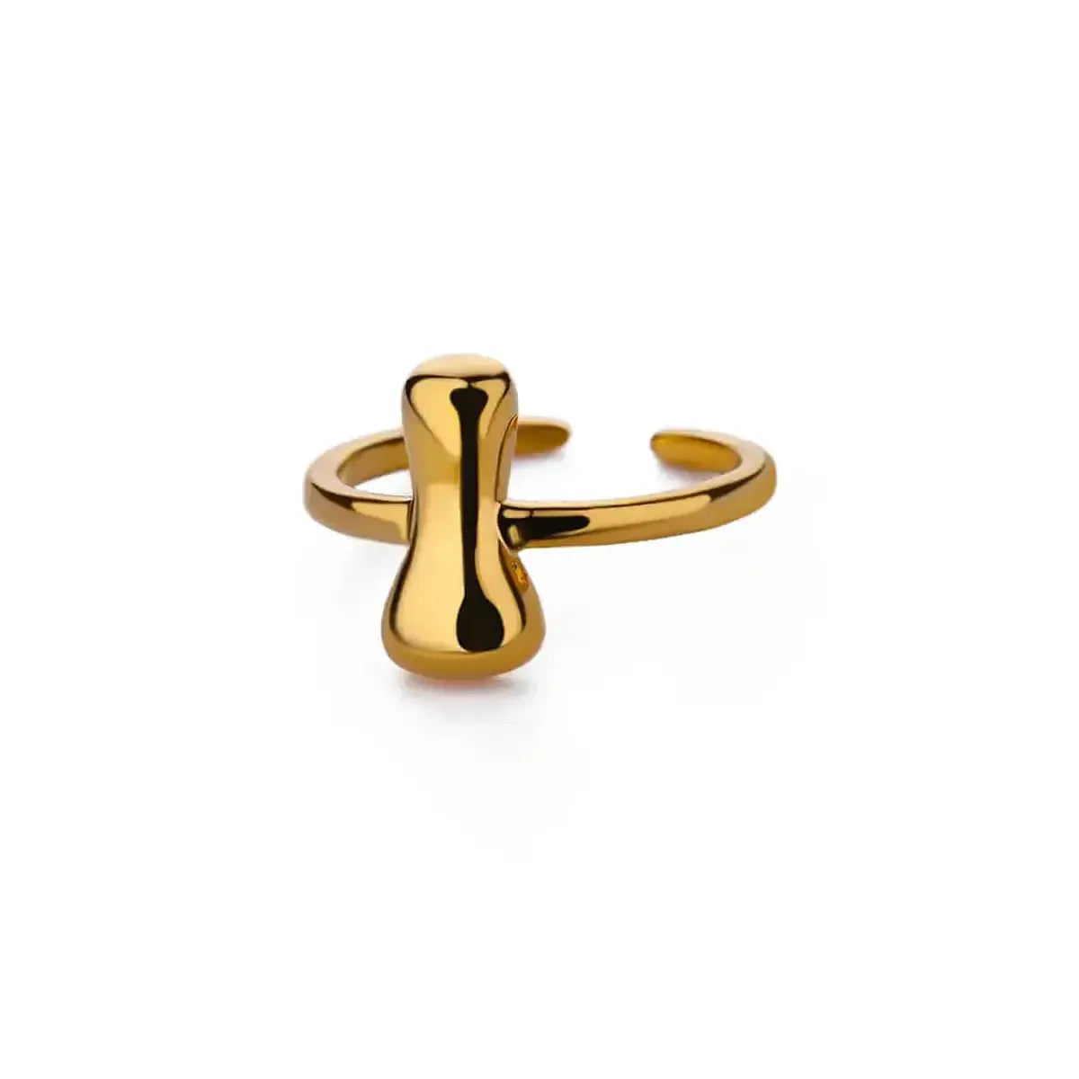Anneau Ouvert Lettres Bulles Chic-Saylana