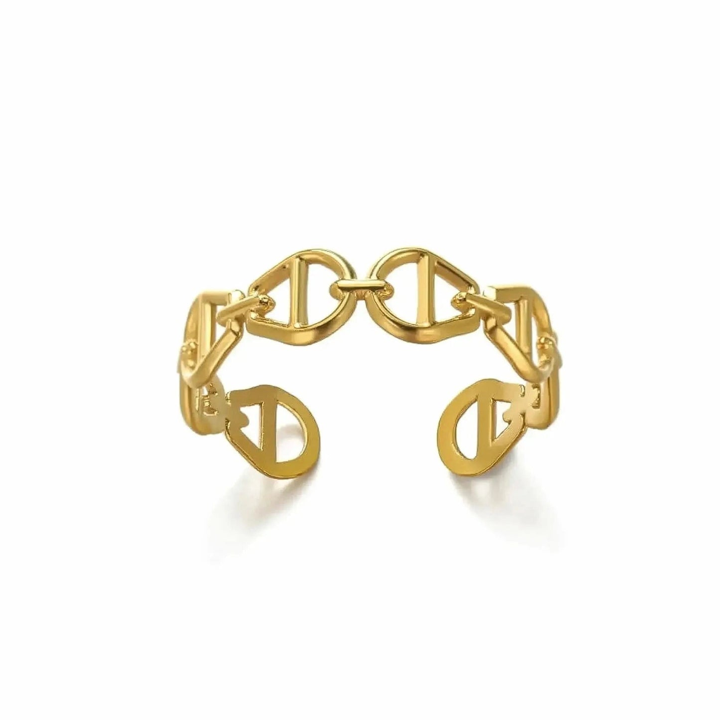 Bague Classique Inoxydable Chic - Saylana