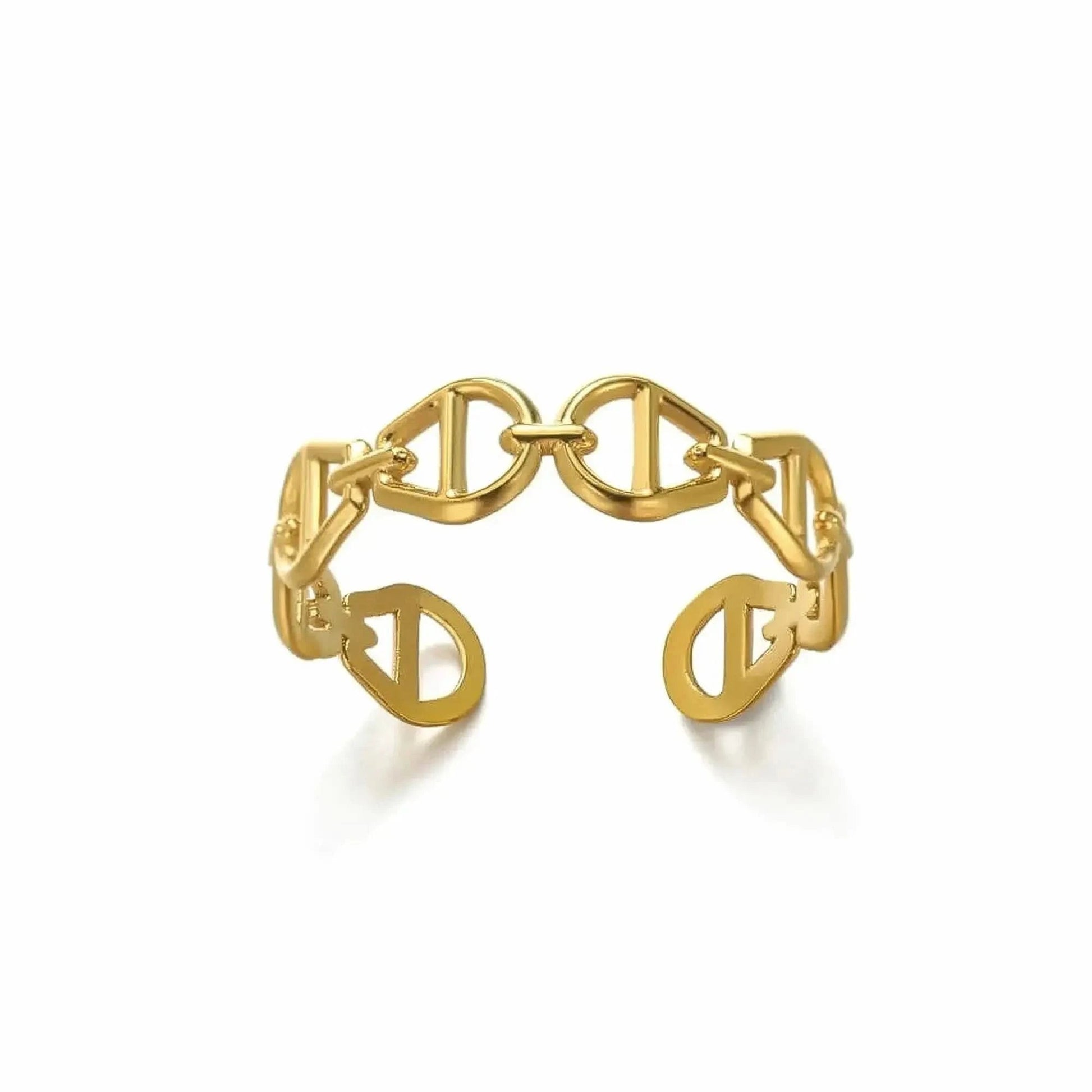 Bague Classique Inoxydable Chic - Saylana