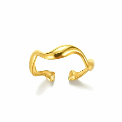 Bague Classique Inoxydable Chic - Saylana