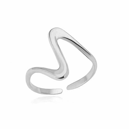 Bague Classique Inoxydable Chic - Saylana