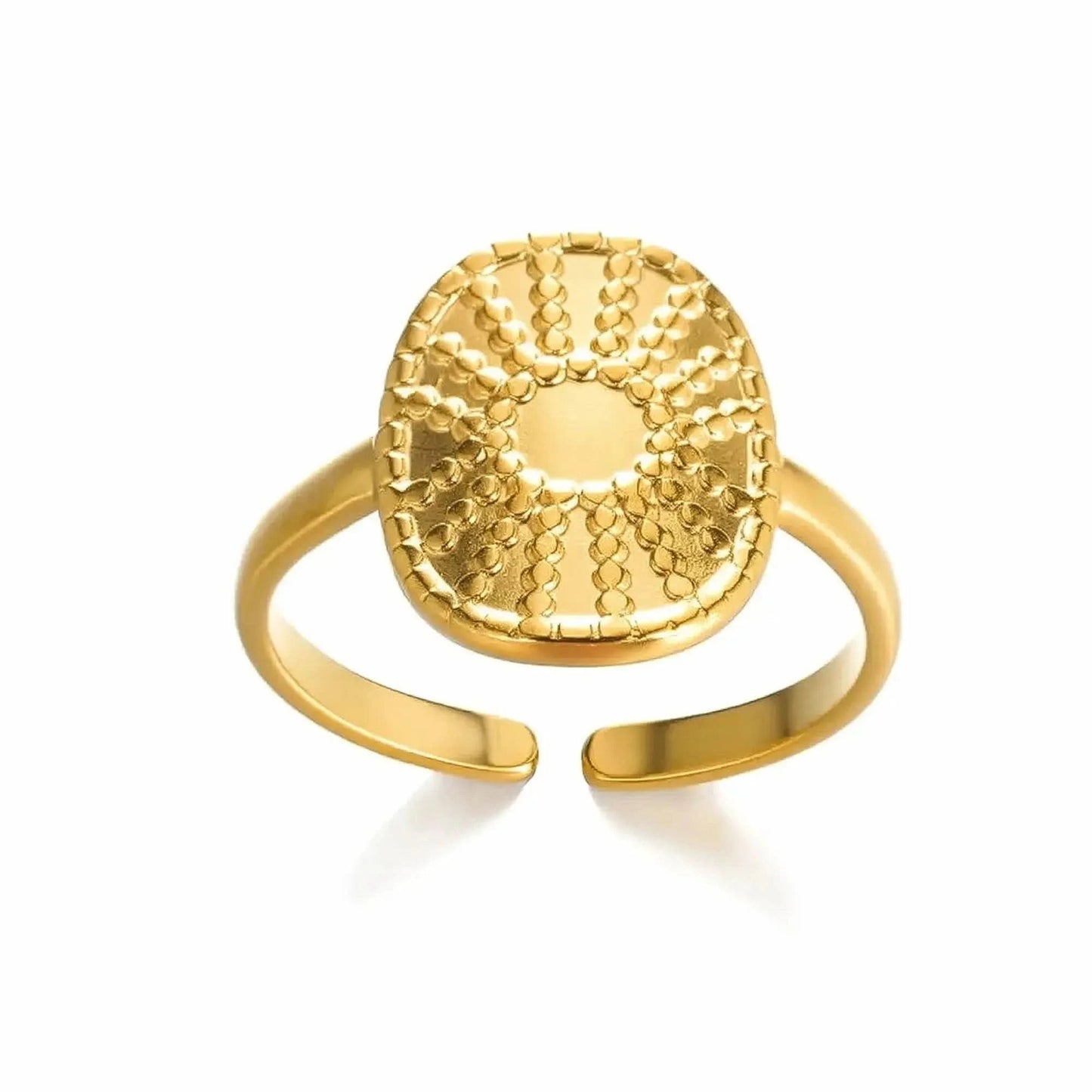 Bague Classique Inoxydable Chic - Saylana