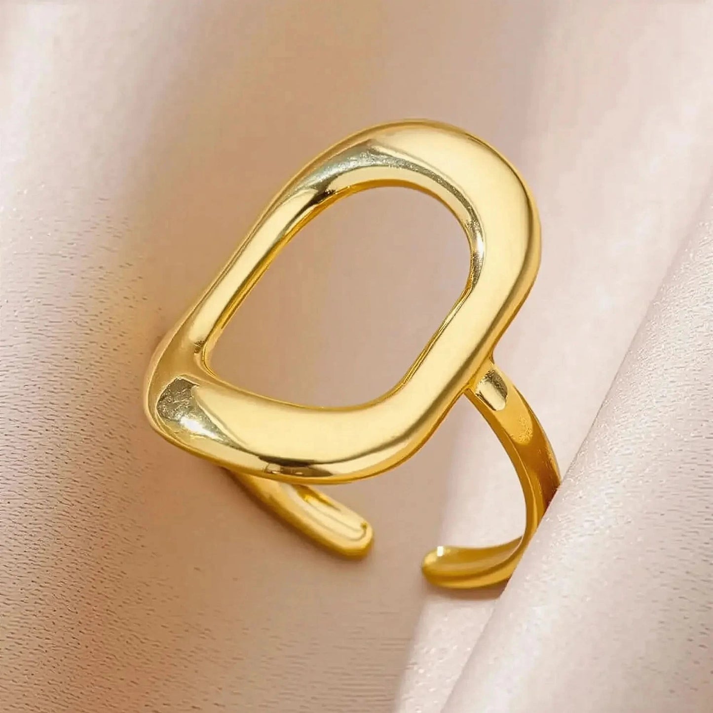 Bague Classique Inoxydable Chic - Saylana