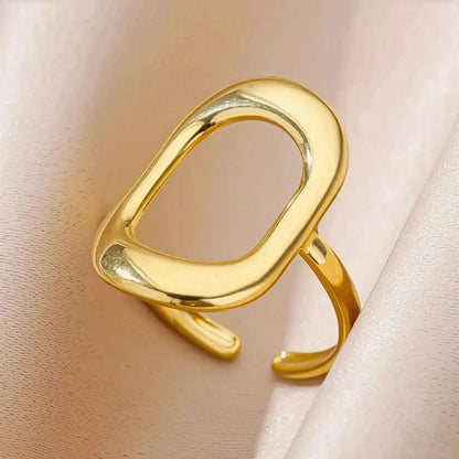 Bague Classique Inoxydable Chic - Saylana