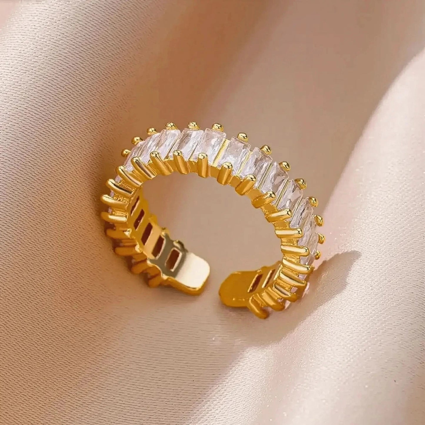 Bague Classique Inoxydable Chic - Saylana