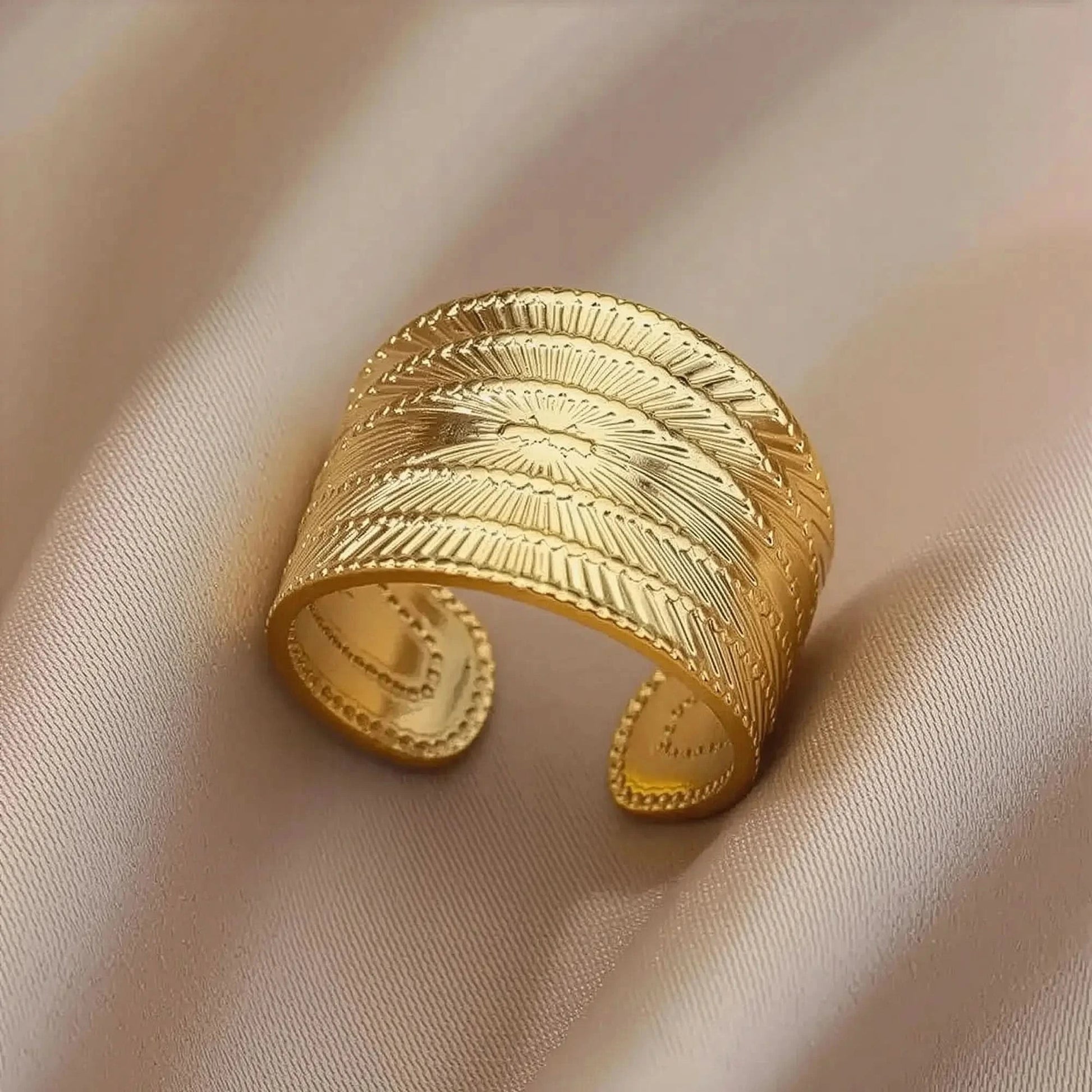 Bague Classique Inoxydable Chic - Saylana