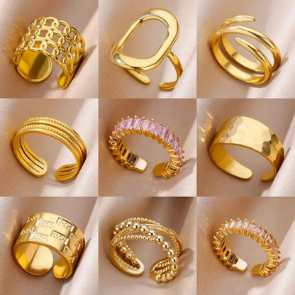 Bague Classique Inoxydable Chic-Saylana