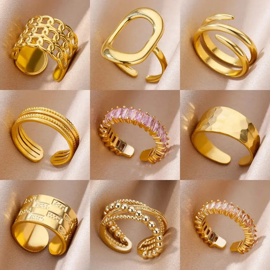 Bague Classique Inoxydable Chic-Saylana